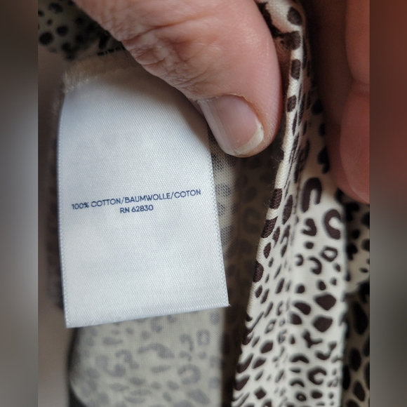 Cheeta Print Tee Shirt - Picture 3 of 6